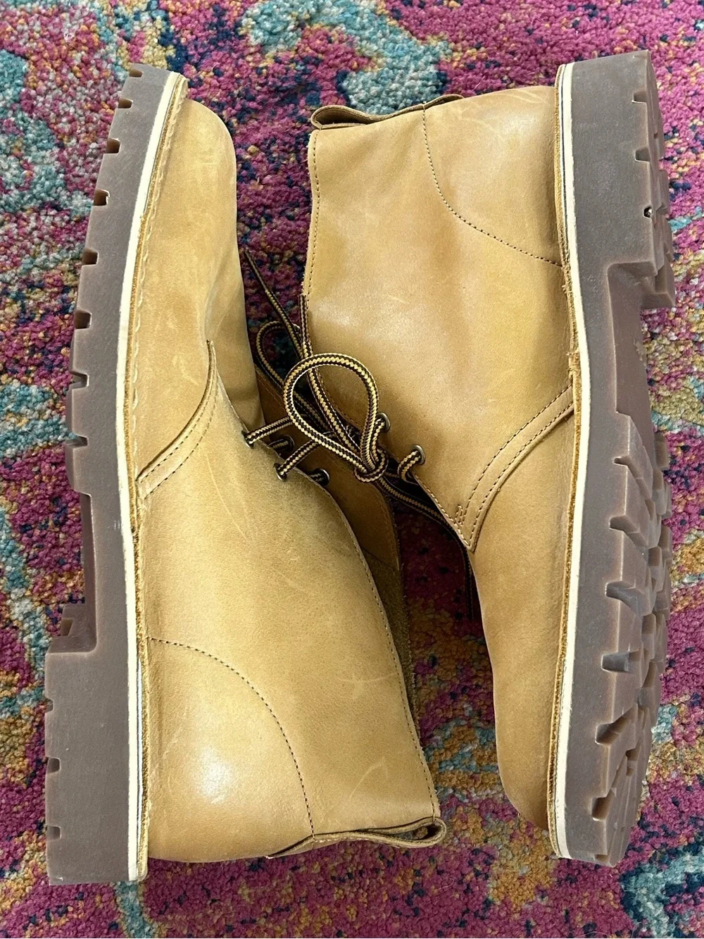 Clarks men’s cognac